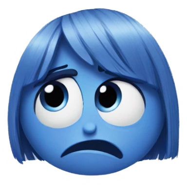 sadness Inside Out sticker