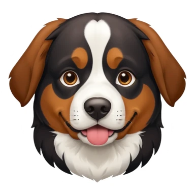 Swiss mountain dog sticker
