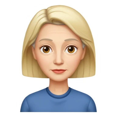 just like the last one but make the mother taller  and older with a side part sticker