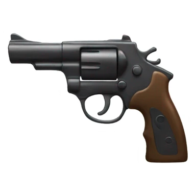 A fake gun sticker