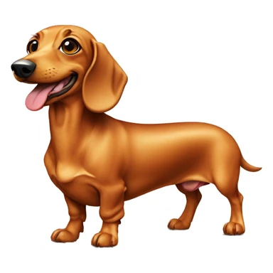 hot dog dachshund sticker