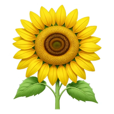 sunflower emoji png sticker
