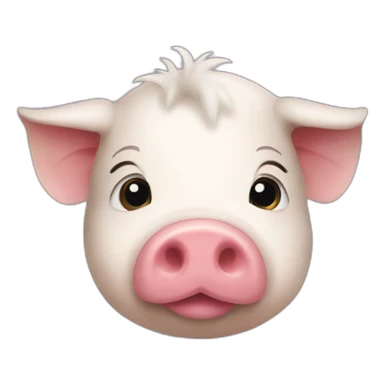 Cochon ferme sticker