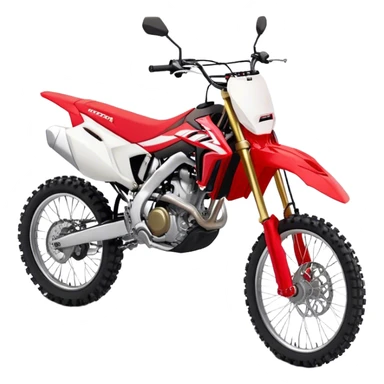 Honda CRF (Dirtbike) - Honda CRF250R (Model Year: 2022) (Iconic colour: Red) sticker