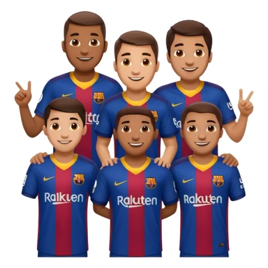 FC BARCELONA SMALL FOR CHATTING sticker