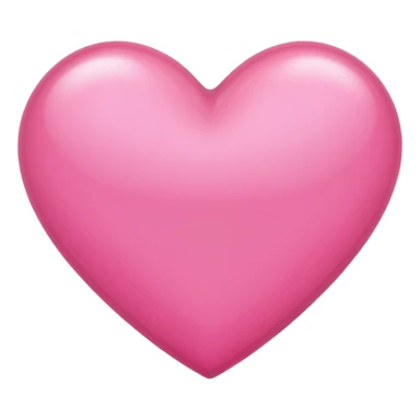 Pink beautiful shining heart  sticker