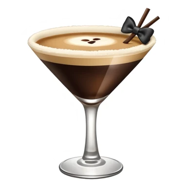 espresso martini Black Bow sticker