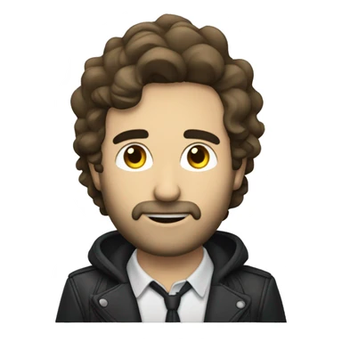 Gustavo Cearati cantando con Jorge drexler sticker