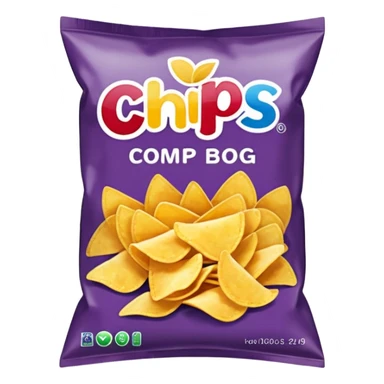 chips bag sticker