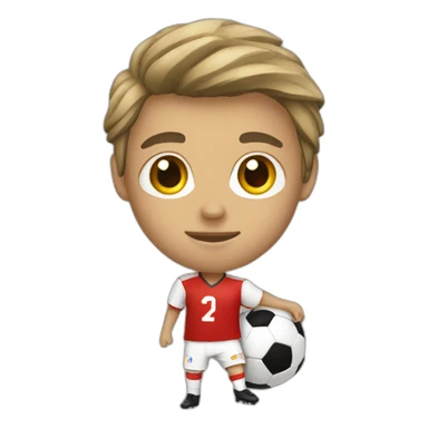 Footballeur  sticker