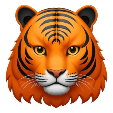 Black tiger sticker
