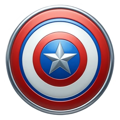 hazme un emojis del escudo del capitán América sticker