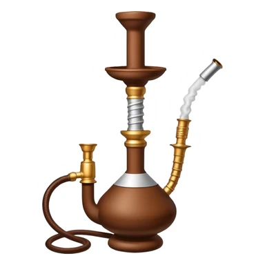 hookah tobacco brown sticker
