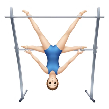 Gymnasticks uneacen bars sticker