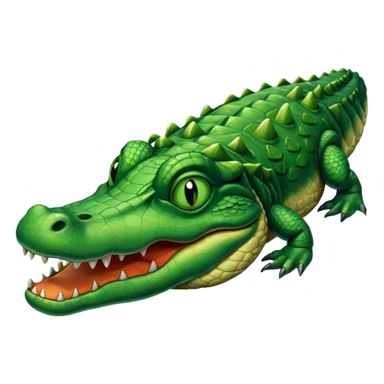 Make a dead gator emoji put x’s over its eyes and have it in a dead position sticker