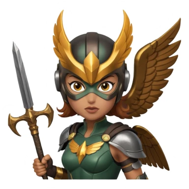 Hawkgirl from Justice League sticker