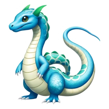 Seviper-Dragonair-Dratini-hybrid, full body, 4 legs sticker
