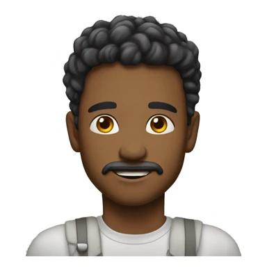 Шрек с длинными волосами sticker