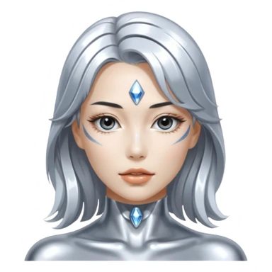 Russian sport glory silver sorayama sticker