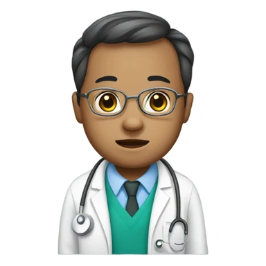 Doctor with Down syndrome  sticker
