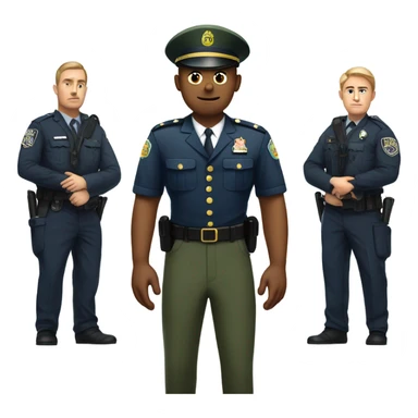 Army man arrested  sticker