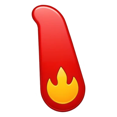 exclamation mark full red sticker