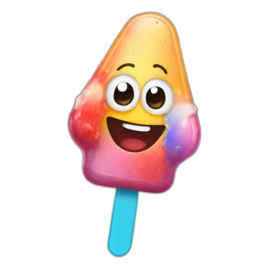 The ER has popsicles are in the freezer sticker