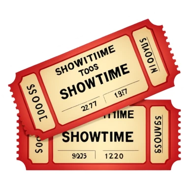 theatre movie ticket sticker