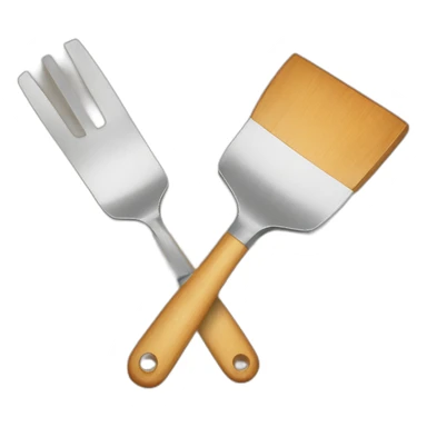 chinese wok and spatula sticker