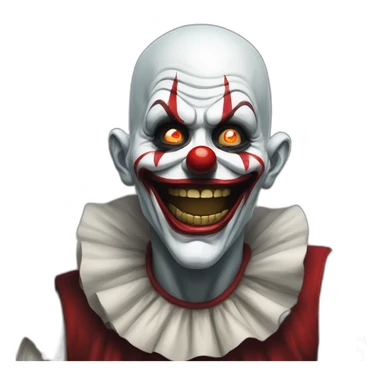 Art the clown terrifier sticker