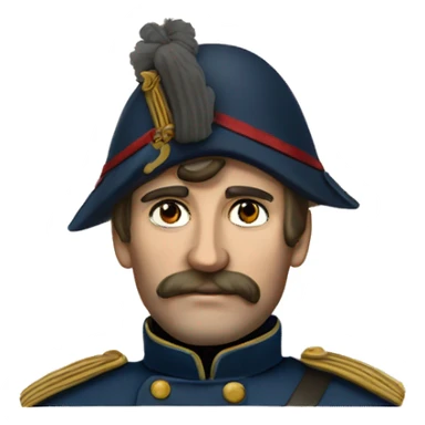 French soldier in the Crimean War sticker