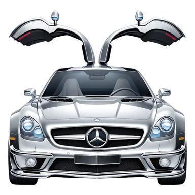 sorayama mersedes sticker