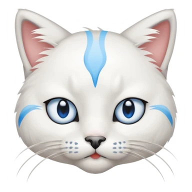 scratch cat from scratch.mit.edu,
he is very sad shedding 1 tear from his left eye sticker