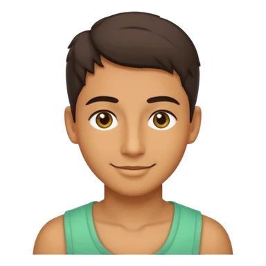 EliNi göğsine koyup rahatlayan huzurlu sticker