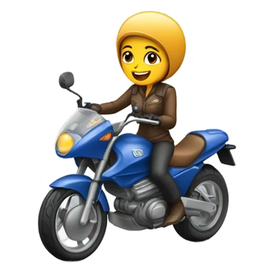 Novia en moto sticker