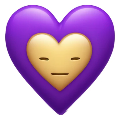 A Purple Heart with lighting surrounding it sticker