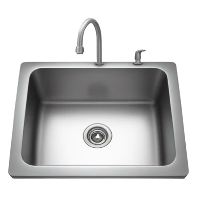 A sink sticker