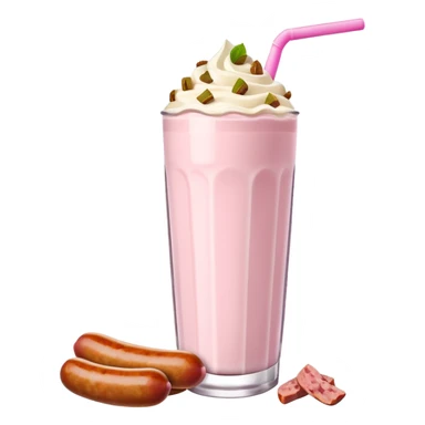 Sausage Milkshake sticker