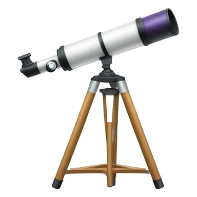 Telescope and Saturn  sticker