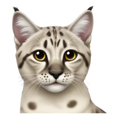 Seal point bicolor lynx point cat  sticker