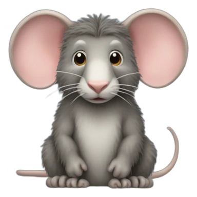 Bus rat woolly mammoth  sticker