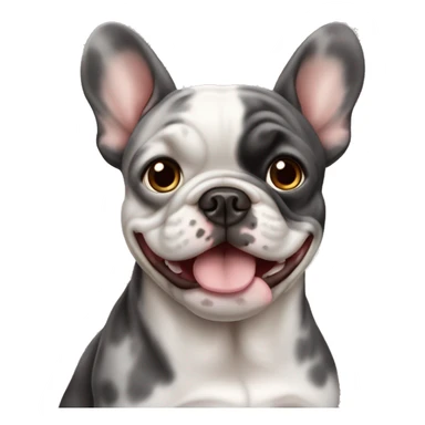 Bouledogue français merle  sticker