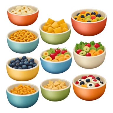 leftover food bowls sticker