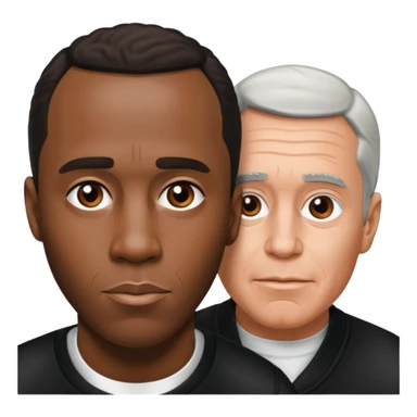 Diddy and Epstein  sticker