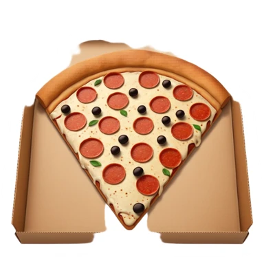 Pizza box is Witten noobini pizza sticker