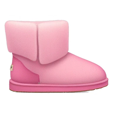 Pink UGG slippers  sticker