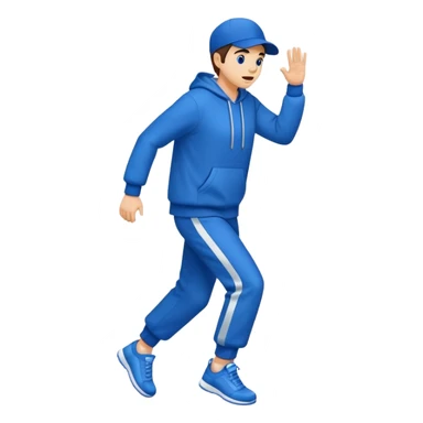 Crip walk sticker