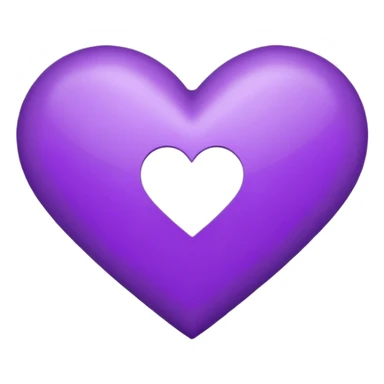Purple Heart with the letters Riley in the middle  sticker