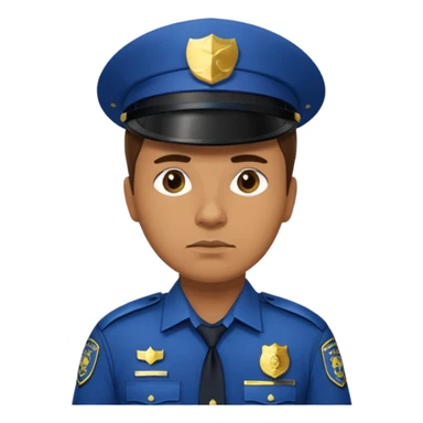 police captain rank sticker