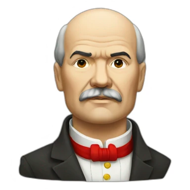 Lenin as communist sticker